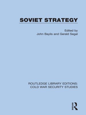 cover image of Soviet Strategy